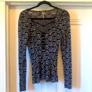 FREE PEOPLE Lace Top